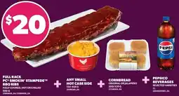 Loblaws Full rack pc smokin' stampede bbq ribs offer