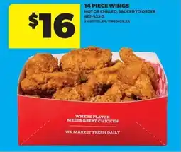 Dominion 14 Piece Wings offer