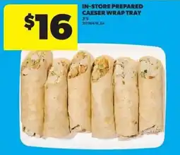 Dominion Caeser Wrap Tray offer
