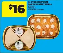 Dominion One Pan Family Meals offer