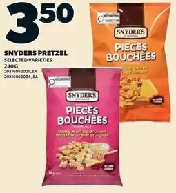 Loblaws Snyders pretzel offer