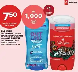Dominion Old Spice Deodorant, Secret Deodorant, or Gillette Deodorant offer
