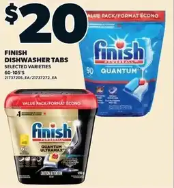 Loblaws Finish dishwasher tabs offer