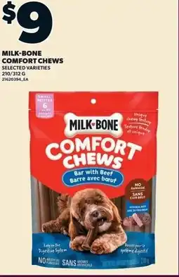 Loblaws Milk-bone comfort chews offer
