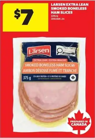 Dominion Larsen Extra Lean Smoked Boneless Ham Slices offer