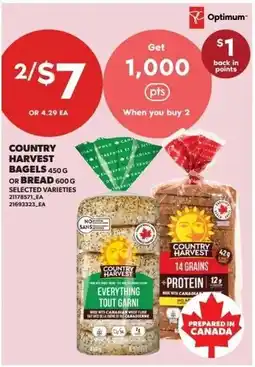 Dominion Country Harvest Bagels, or Bread offer