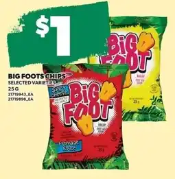 Loblaws Big foots chips offer