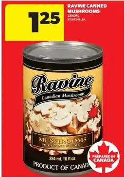 Dominion Ravine Canned Mushrooms offer
