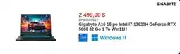 Canada Computers Gigabyte A16.16 po Intel i7-13620H GeForce RTX 5060.32 Go 1 To Win11H offer