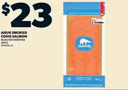 Loblaws Anuk smoked coho salmon offer