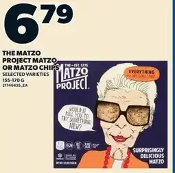 Loblaws The matzo project matzo or matzo chips offer