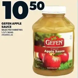 Loblaws Gefen apple sauce offer