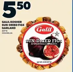Loblaws Galil kosher sun-dried figs garland offer