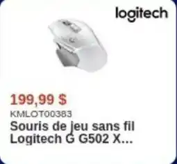 Canada Computers Souris de jeu sans fil Logitech G G502 X offer