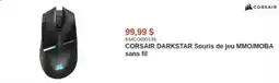 Canada Computers CORSAIR DARKSTAR Souris de jeu MMO/MOBA sans fil offer