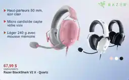 Canada Computers Razer BlackShark V2 X - Quartz offer