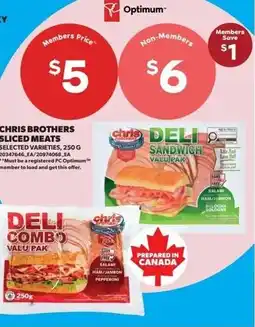Dominion Chris Brothers Sliced Meats offer