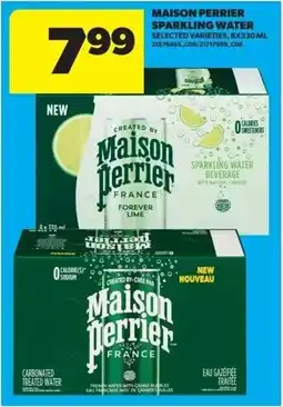 Dominion Maison Perrier Sparkling Water offer