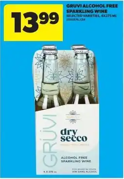 Dominion Gruvi Alcohol Free Sparkling Wine offer