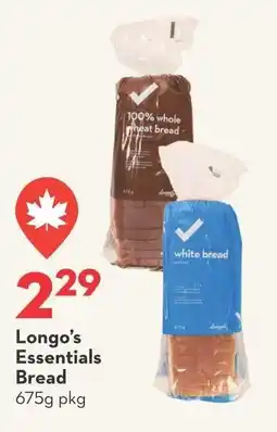 Garden Foods Longo's Essentials Bread offer