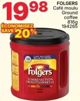 Rossy FOLGERS Café moulu Ground coffee offer