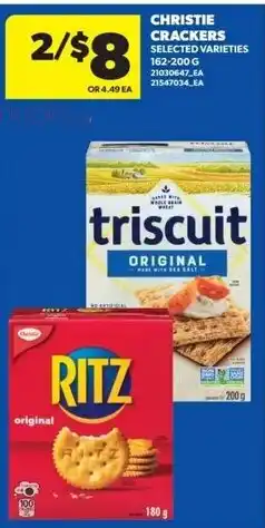 Dominion Christie crackers offer