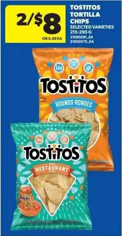 Dominion Tostitos Tortilla Chips offer