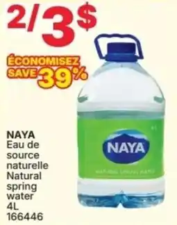 Rossy NAYA Eau de source naturelle Natural spring water offer