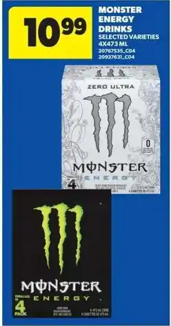 Dominion Monster Energy Drinks offer