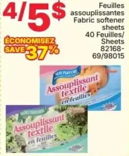 Rossy Feuilles/ Sheets Fabric softener offer