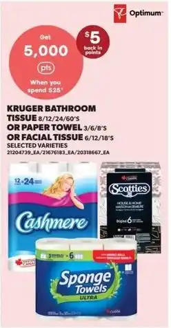 Dominion Kruger Bathroom Tissue, or Paper Towel, or Facial Tissue offer
