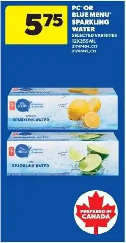 Dominion PC or Blue Menu Sparkling Water offer