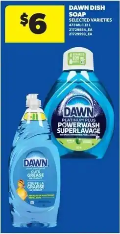 Dominion Dawn Dish Soap offer