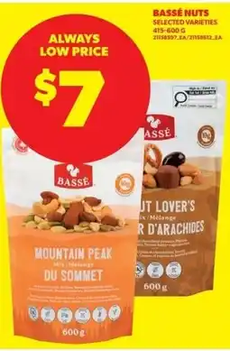 Dominion Bassé nuts offer