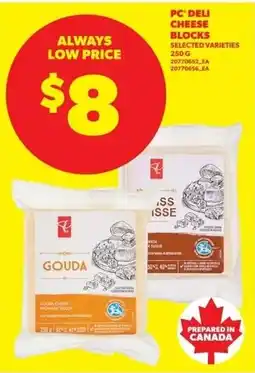Dominion Pc' deli cheese blocks offer