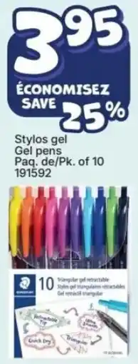 Rossy STAEDTLER Stylos gel Gel pens offer