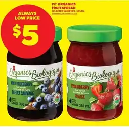 Dominion Pc organics fruit spread offer