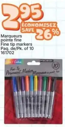 Rossy Marqueurs pointe fine Fine tip markers offer