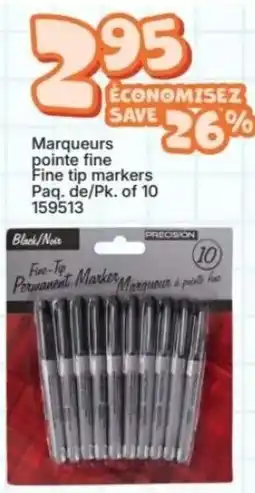 Rossy Marqueurs pointe fine Fine tip markers offer