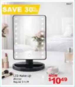 Beddington's LED Make-up Mirror offer