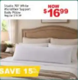 Beddington's Studia 707 White Micrafter Support Body Pillow offer