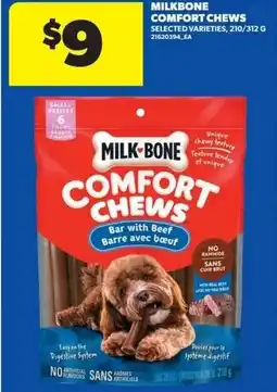 Dominion Milkbone comfort chews offer