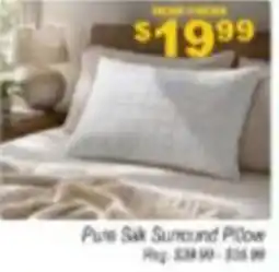 Beddington's Pure Silk Surround Pillow offer