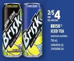 Atlantic Superstore Brisk iced tea offer