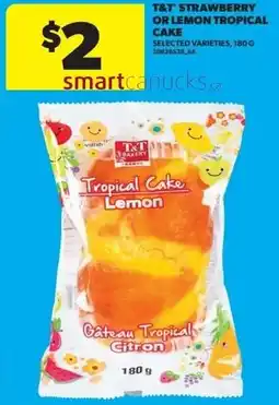 Dominion T&t strawberry or lemon tropical cake offer