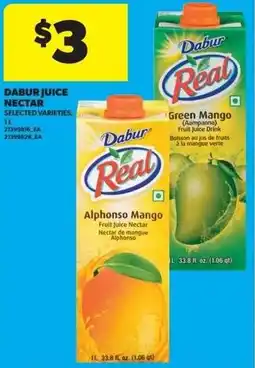 Dominion Dabur juice nectar offer
