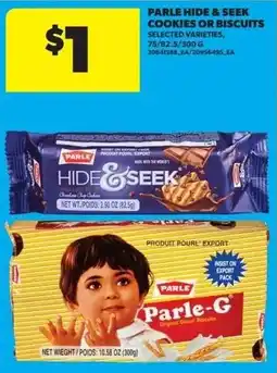 Dominion Parle hide & seek cookies or biscuits offer