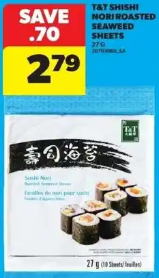 Dominion T&t shishi nori roasted seaweed sheets offer