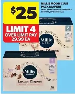 Dominion Millie moon club pack diapers offer