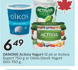 Safeway DANONE Activia Yogurt offer